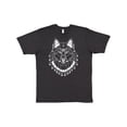 thumbnail image 1 of Inktastic Tribal Wolf Head T-Shirt, 1 of 5