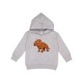 thumbnail image 1 of Inktastic Triceratops Roaring Toddler Hoodie, 1 of 4