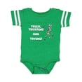 thumbnail image 1 of Inktastic Trick Treating and Trying Autism Awareness with Zombie Boys or Girls Baby Bodysuit, 1 of 5