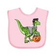thumbnail image 1 of Inktastic Trick or Treat Franken-Raptor Boys or Girls Baby Bib, 1 of 4