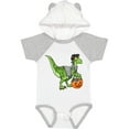 thumbnail image 1 of Inktastic Trick or Treat Franken-Raptor Boys or Girls Baby Bodysuit, 1 of 5