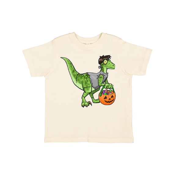Inktastic Trick or Treat Franken-raptor Boys or Girls Toddler T-Shirt