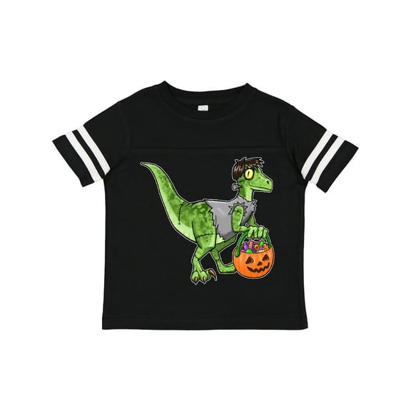 Inktastic Trick or Treat Franken-raptor Boys or Girls Toddler T-Shirt