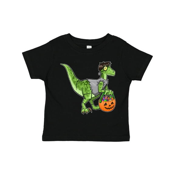 Inktastic Trick or Treat Franken-raptor Boys or Girls Toddler T-Shirt