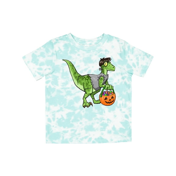 Inktastic Trick or Treat Franken-raptor Boys or Girls Toddler T-Shirt