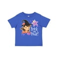 thumbnail image 1 of Inktastic Trick or Treat Mermaid Witch Hat Cauldron Boys or Girls Toddler T-Shirt, 1 of 5
