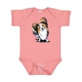 thumbnail image 1 of Inktastic Tricolor Papillon Boys or Girls Baby Bodysuit, 1 of 5