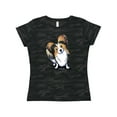 thumbnail image 1 of Inktastic Tricolor Papillon Women's T-Shirt, 1 of 5