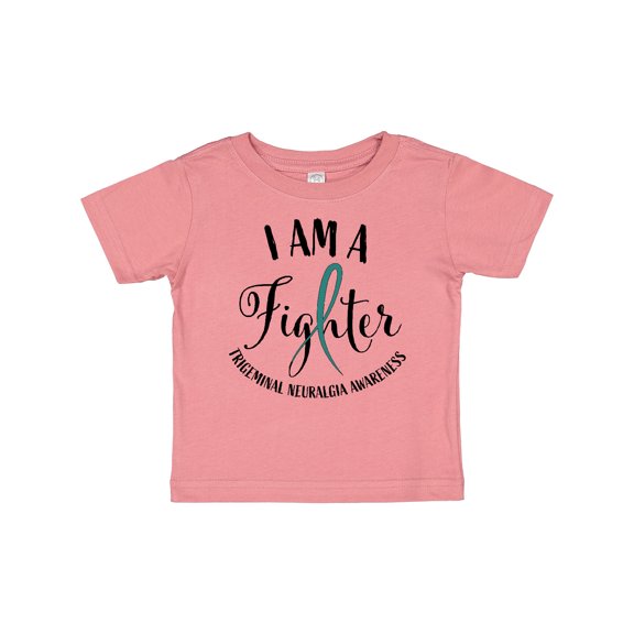 Inktastic Trigeminal Neuralgia Awareness I am a Fighter Boys or Girls Baby T-Shirt