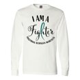 thumbnail image 1 of Inktastic Trigeminal Neuralgia Awareness I am a Fighter Long Sleeve T-Shirt, 1 of 5