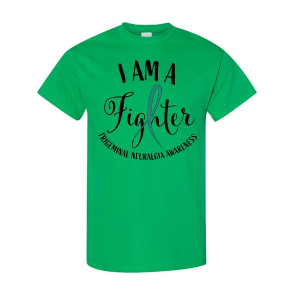 Inktastic Trigeminal Neuralgia Awareness I Am a Fighter T-Shirt