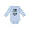 thumbnail image 1 of Inktastic Trigeminal Neuralgia Awareness Pain Isn't Always Visible Boys or Girls Long Sleeve Baby Bodysuit, 1 of 5