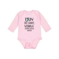 thumbnail image 1 of Inktastic Trigeminal Neuralgia Awareness Pain Isn't Always Visible Boys or Girls Long Sleeve Baby Bodysuit, 1 of 5