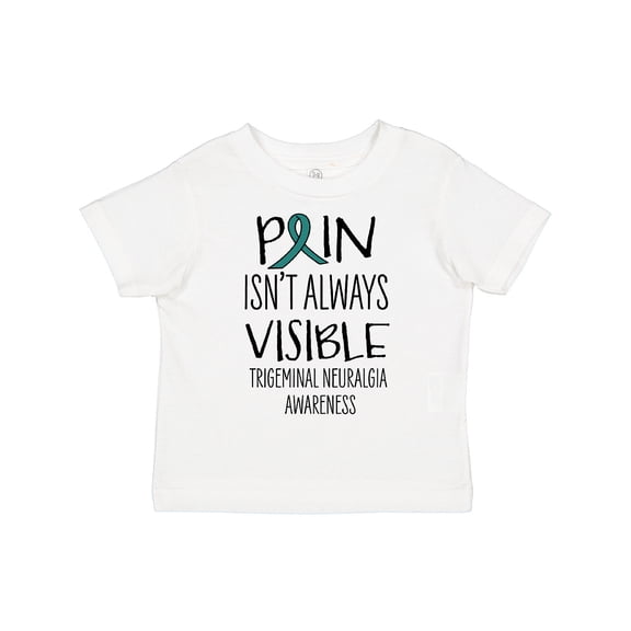 Inktastic Trigeminal Neuralgia Awareness Pain Isn't Always Visible Boys or Girls Toddler T-Shirt