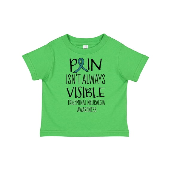 Inktastic Trigeminal Neuralgia Awareness Pain Isn't Always Visible Boys or Girls Toddler T-Shirt
