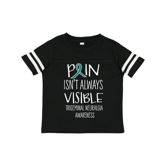 Inktastic Trigeminal Neuralgia Awareness Pain Isn't Always Visible Boys or Girls Toddler T-Shirt