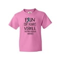 thumbnail image 1 of Inktastic Trigeminal Neuralgia Awareness Pain Isn't Always Visible Youth T-Shirt, 1 of 5