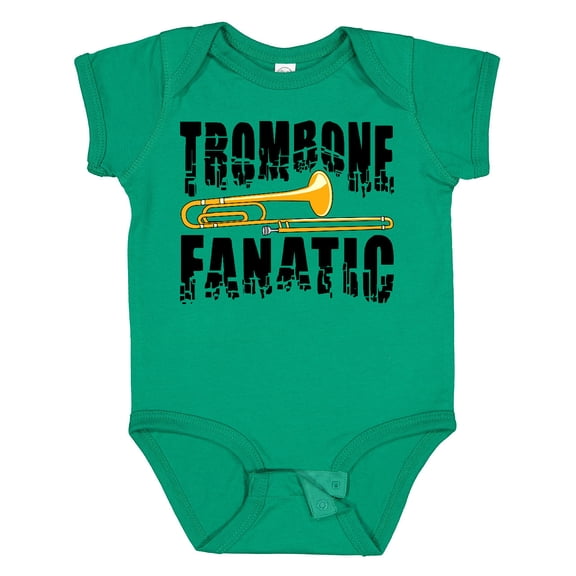 Inktastic Trombone Fanatic Boys or Girls Baby Bodysuit