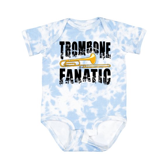Inktastic Trombone Fanatic Boys or Girls Baby Bodysuit