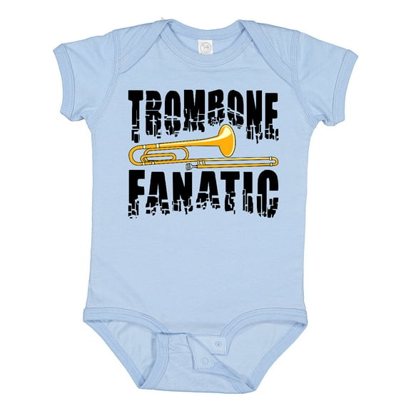 Inktastic Trombone Fanatic Boys or Girls Baby Bodysuit
