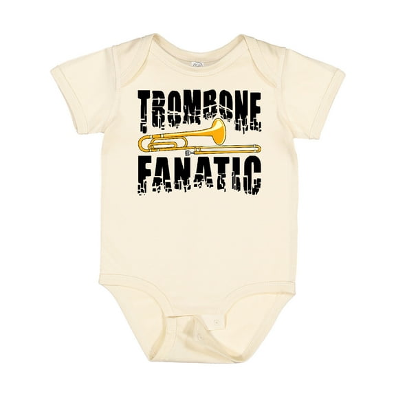Inktastic Trombone Fanatic Boys or Girls Baby Bodysuit