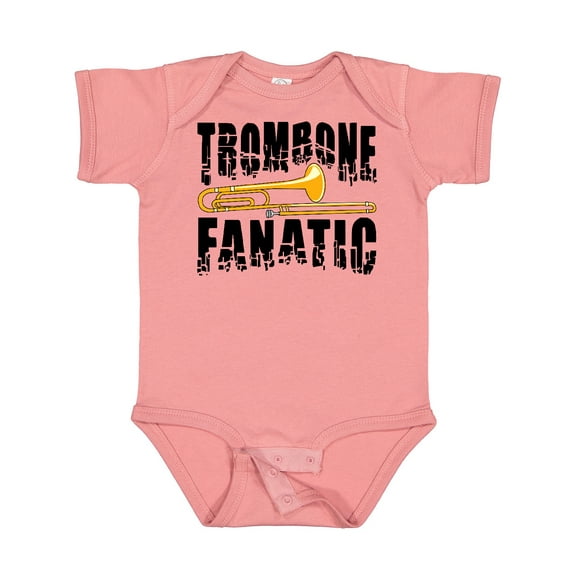 Inktastic Trombone Fanatic Boys or Girls Baby Bodysuit