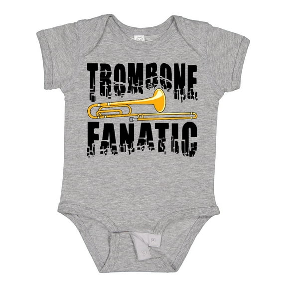 Inktastic Trombone Fanatic Boys or Girls Baby Bodysuit