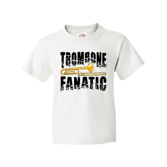 Inktastic Trombone Fanatic Youth T-Shirt