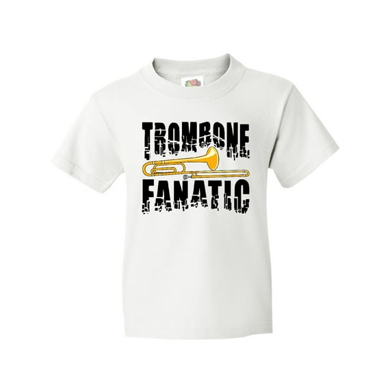 Inktastic Trombone Fanatic Youth T-Shirt