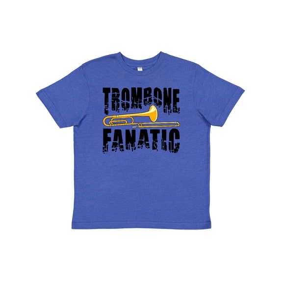 Inktastic Trombone Fanatic Youth T-Shirt