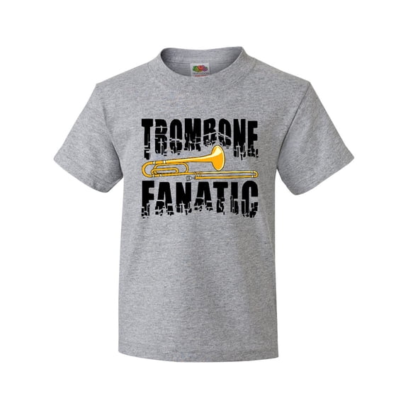 Inktastic Trombone Fanatic Youth T-Shirt