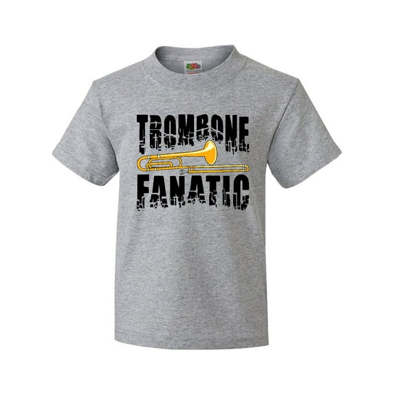 Inktastic Trombone Fanatic Youth T-Shirt