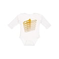 thumbnail image 1 of Inktastic Trombone Line Boys or Girls Long Sleeve Baby Bodysuit, 1 of 5