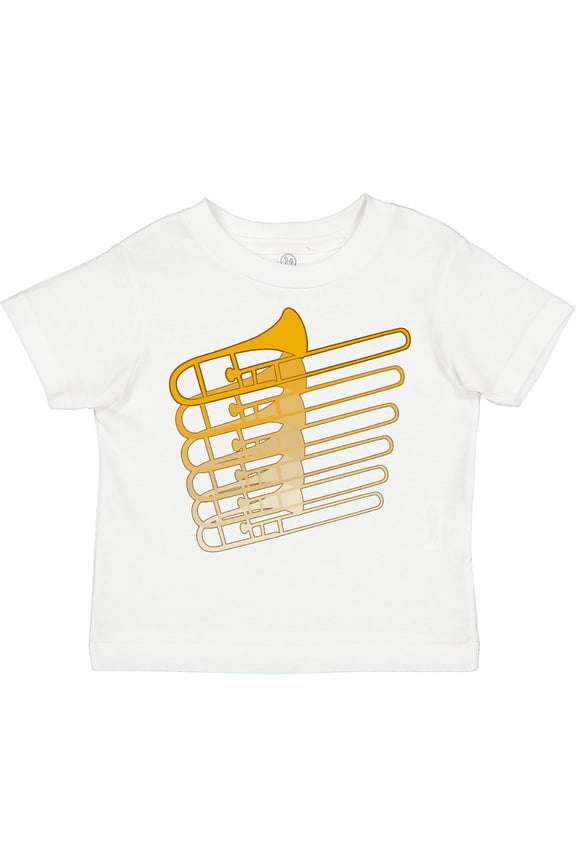 Trombone Line Boys or Girls Toddler T-Shirt