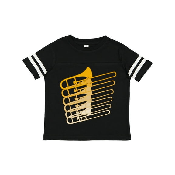 Inktastic Trombone Line Boys or Girls Toddler T-Shirt