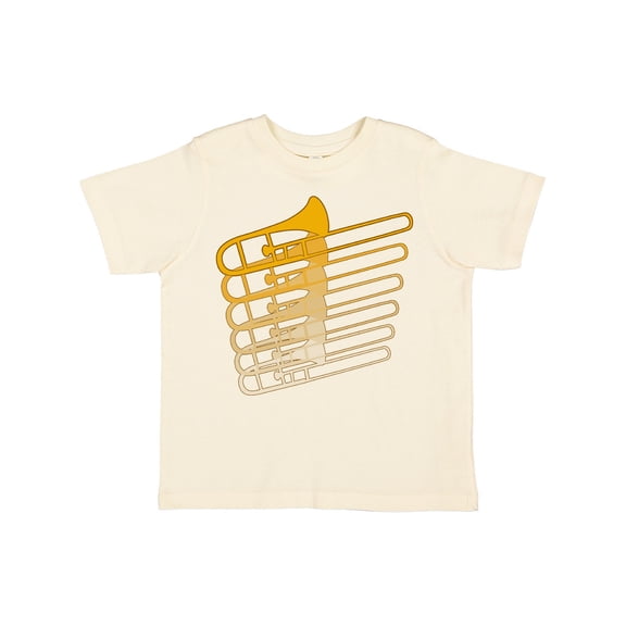 Inktastic Trombone Line Boys or Girls Toddler T-Shirt