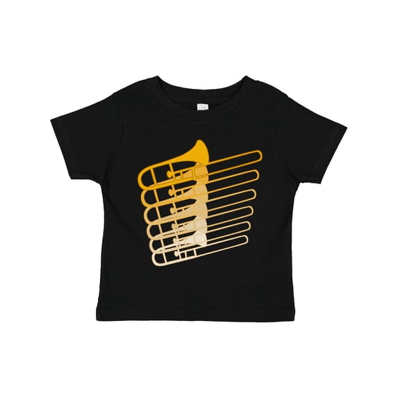 Inktastic Trombone Line Boys or Girls Toddler T-Shirt