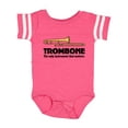 thumbnail image 1 of Inktastic Trombone Music Joke Band Boys or Girls Baby Bodysuit, 1 of 5