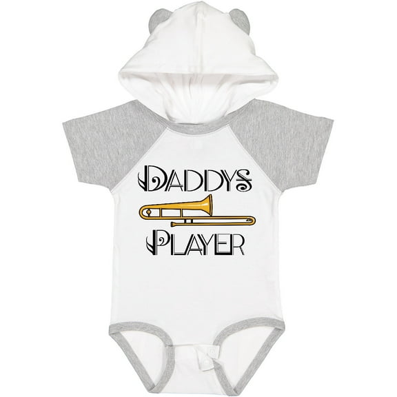 Inktastic Trombone Player Childs Music Boys or Girls Baby Bodysuit