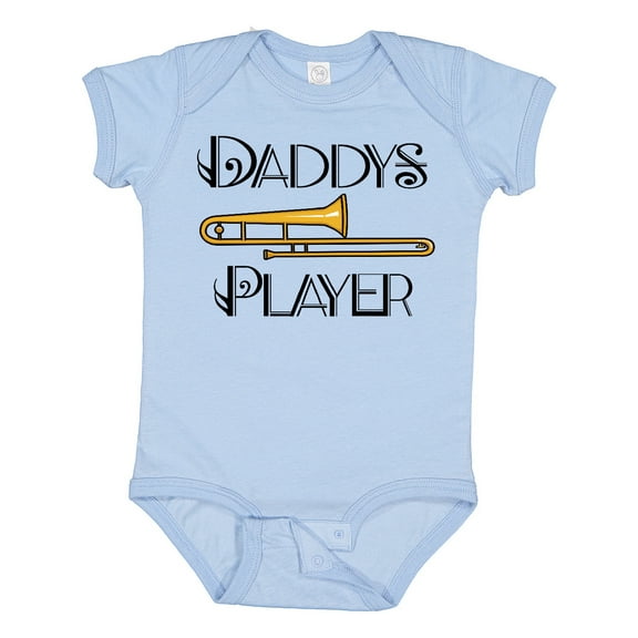 Inktastic Trombone Player Childs Music Boys or Girls Baby Bodysuit