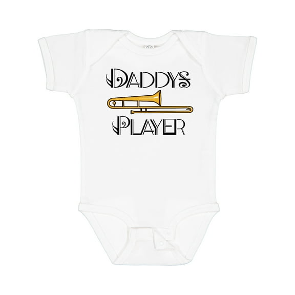 Inktastic Trombone Player Childs Music Boys or Girls Baby Bodysuit