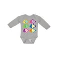thumbnail image 1 of Inktastic Tropical Fish Lover Gift Girls Long Sleeve Baby Bodysuit, 1 of 5
