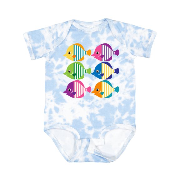 Inktastic Tropical Fish Lover Girls Baby Bodysuit