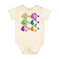 thumbnail image 1 of Inktastic Tropical Fish Lover Girls Baby Bodysuit, 1 of 5