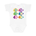 thumbnail image 1 of Inktastic Tropical Fish Lover Girls Baby Bodysuit, 1 of 5