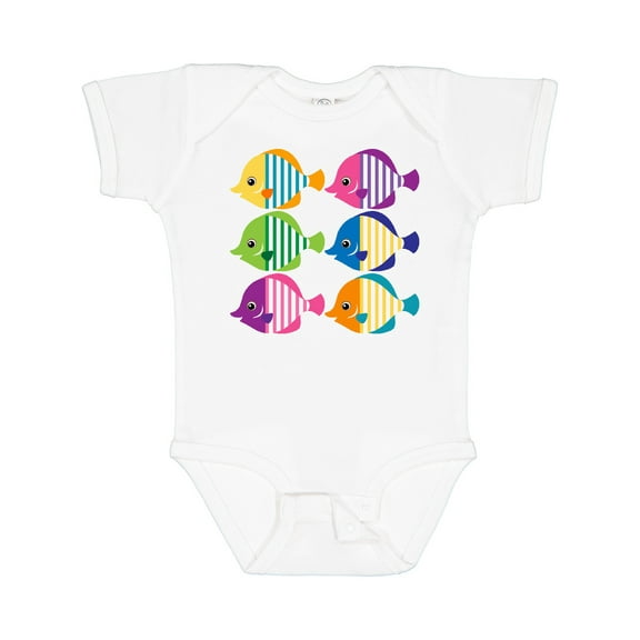 Inktastic Tropical Fish Lover Girls Baby Bodysuit