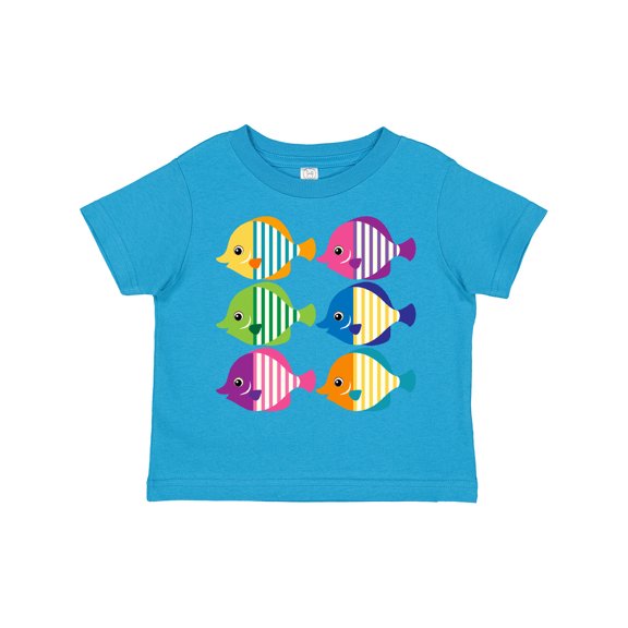 Inktastic Tropical Fish Lover Girls Toddler T-Shirt