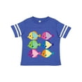 thumbnail image 1 of Inktastic Tropical Fish Lover Girls Toddler T-Shirt, 1 of 5