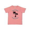 thumbnail image 1 of Inktastic Tropical Gangster with Palms Distressed Boys or Girls Toddler T-Shirt, 1 of 5