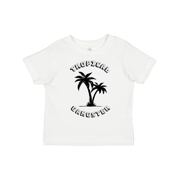 Inktastic Tropical Gangster with Palms Distressed Boys or Girls Toddler T-Shirt